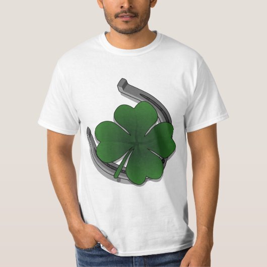 Lucky Irish Shirt St Patrick's T-shirt Lucky Shirt (Voorkant)