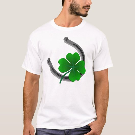 Lucky Irish Shirt St Patrick's T-shirt Lucky Shirt (Voorkant)