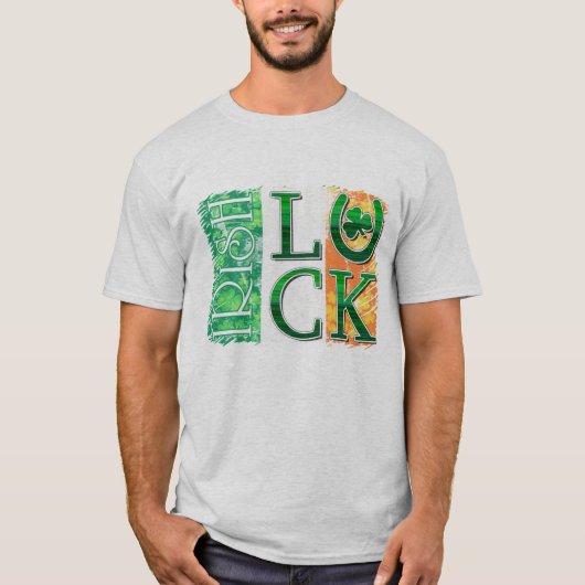 Lucky Irish Tricolor T-shirt (Voorkant)