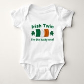 Lucky Irish Twin Romper (Voorkant)