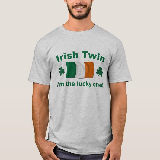 Lucky Irish Twin T-shirt (Voorkant)