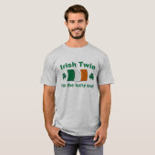 Lucky Irish Twin T-shirt (Voorkant volledig)