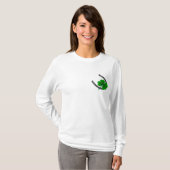 Lucky Irish Women's Shirt St. Patrick's Lady Shirt (Voorkant volledig)