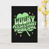 Lucky Istant Directeur St Patrick's Day Shamrock S Kaart (Gele Bloem)