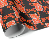 Lucky Japanese Maneki-neko Cadeaupapier (Rol Hoek)