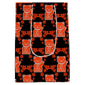 Lucky Japanese Maneki-neko Medium Cadeauzakje (Achterkant)