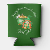 Lucky je krijgt Saint Patrick's Day Pot of Gold Blikjeskoeler (Voorkant)