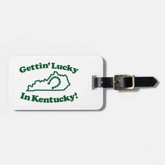 Lucky Kentucky Bagagelabel (Voorkant horizontaal)
