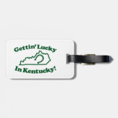 Lucky Kentucky Bagagelabel (Achterkant horizontaal)