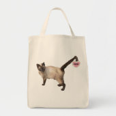 Lucky Kinked Tail Cat Tote Bag (Voorkant)