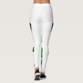 Lucky klaver met vlinder leggings (Achterkant)