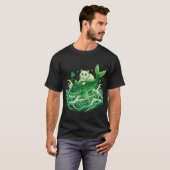 Lucky Koi Kat Japan T-shirt (Voorkant volledig)