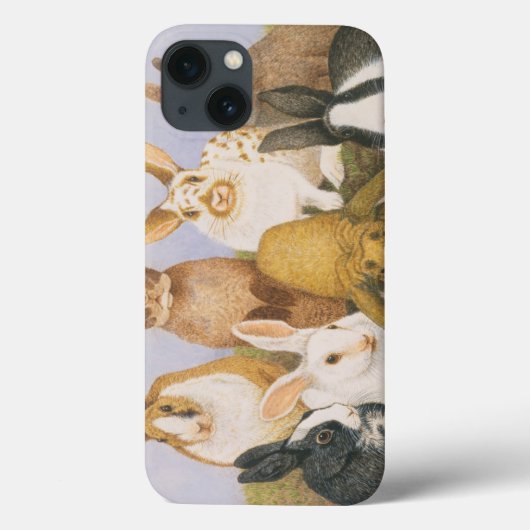 Lucky konijnen Case-Mate iPhone case (Achterkant)
