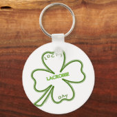 Lucky Lacrosse Day Sleutelhanger (Voorkant)