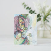 Lucky Lady Briefkaart (Staand voorkant)