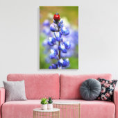 Lucky Lady Canvas Afdruk (Insitu (Woonkamer))