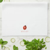 "Lucky Lady" Ladybug Kitchen Towel Theedoek (Gevouwen)