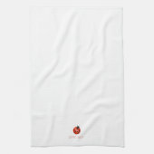 "Lucky Lady" Ladybug Kitchen Towel Theedoek (Verticaal)