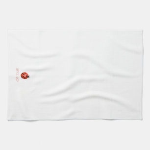 "Lucky Lady" Lieveheersbeestje Keukenhanddoek