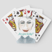 Lucky Lady Luck Fun en Laughs Pokerkaarten (Achterkant)