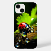 Lucky Ladybird Kever op Leaf Case-Mate iPhone Case (Achterkant)