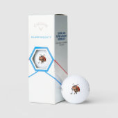 Lucky Ladybug Callaway Supersoft Golfballen (Verpakking)
