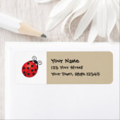 Lucky Ladybug Etiket (Insitu)