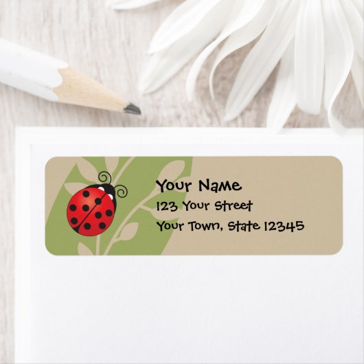 Lucky Ladybug Etiket (Insitu)