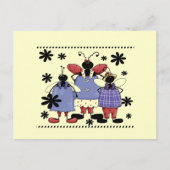 Lucky Ladybug Friends Tshirts en Gifts Briefkaart (Voorkant)