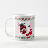 Lucky Ladybug Gnome Cottagecore Mok (Links)