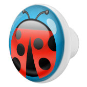 Lucky LadyBug Lade / Kabinet Knoppen - SRF (Rechts)