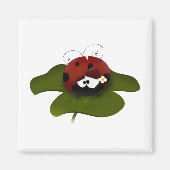 Lucky Ladybug Magneet (Voorkant)