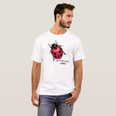 Lucky Ladybug New Hampshire State Insect T-shirt (Voorkant volledig)