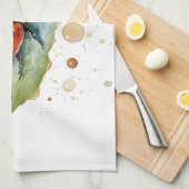 Lucky Ladybug op Leaf Theedoek (Quarter Fold)