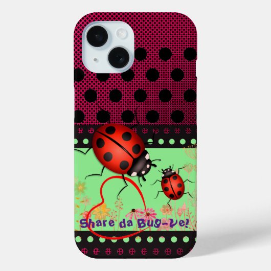 Lucky Ladybug Spots Case-Mate iPhone Case (Achterkant)