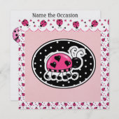 Lucky LadyBug - SRF Kaart (Voorkant / Achterkant)