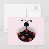 Lucky Ladybug T-shirts en cadeaus Briefkaart (Voorkant / Achterkant)