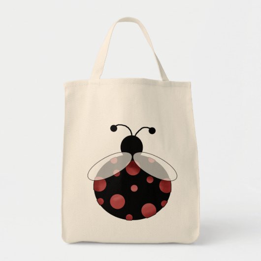 Lucky Ladybug T-shirts en cadeaus Tote Bag (Voorkant)