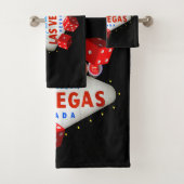 Lucky Las Vegas badhanddoek set Bad Handdoek (Insitu)