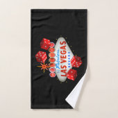 Lucky Las Vegas badhanddoek set Bad Handdoek (Handdoek)