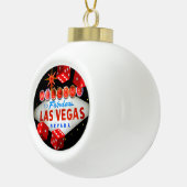 Lucky Las Vegas Ceramic Ball Ornament (Rechts)