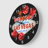 Lucky Las Vegas Clock Grote Klok (Hoek)