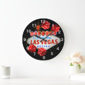 Lucky Las Vegas Clock Grote Klok (Huis)