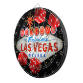 Lucky Las Vegas Dart Board Dartbord (Voorkant Rechts)