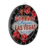 Lucky Las Vegas Dart Board Dartbord (Voorkant Links)