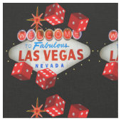 Lucky Las Vegas Fabric Stof (Close Up)