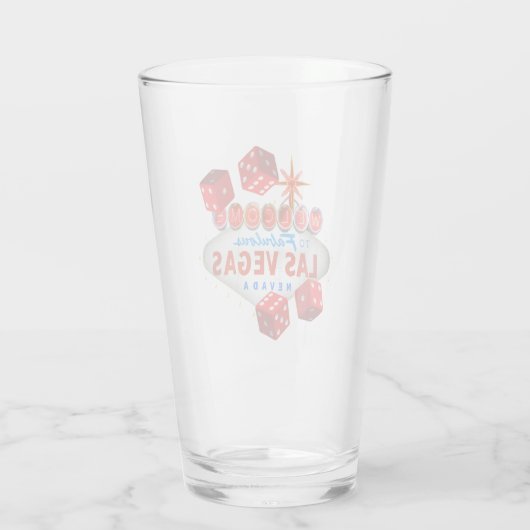 Lucky Las Vegas Glass Glas (Achterkant)