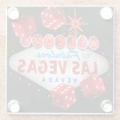 Lucky Las Vegas Glass Onderzetter (Achterkant)