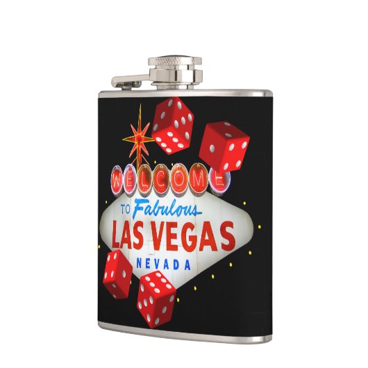 Lucky Las Vegas Pocket Flask Heupfles (Links)