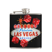 Lucky Las Vegas Pocket Flask Heupfles (Voorkant)